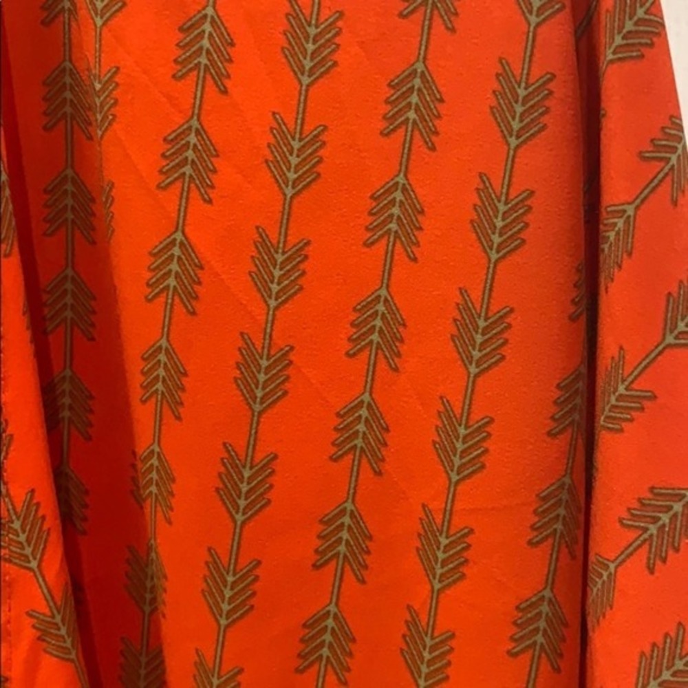 Lularoe size‎ small orange cardigan - Picture 2 of 3